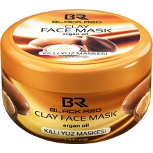 Savarga Black Red Killi Yüz Maskesi Argan Yağlı
