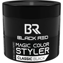 Savarga Black Red Wax Boya Klasik Siyah