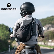 Rockbros 7l Reflektörlü Unisex Motorcu Kask Çantası