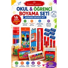 Anı Ofis Kırtasiye Okul Öğrenci Boyama Seti Ekonomik Kırtasiye Seti
