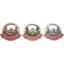 Atalier Coco Istanbul Temalı Metal Magnet Model 4