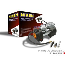 Niken Hava Kompresörü Metal Gövde Işıklı