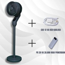 Vals 3D Salınım 12 Hız Iyonizer Powerbank USB Kablo Paket Antrasit Valstronot 8000261