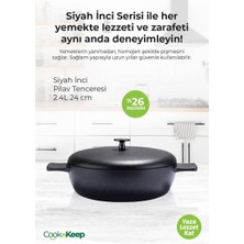 CooknKeep Siyah Incipilav Tencere