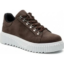 Beskar Kahverengi Yumuşak Iç Tabanlı Erkek Sneaker - Günlük Spor ve Rahat Ayakkabı BA0505