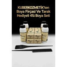 Biomagic 7.03 Karamel Organik Içerikli Amonyaksız Kalıcı Kokusuz Saç Boyası 4boya 4oksidan Boya Fırçası ve Boya Tarağı Hediyeli