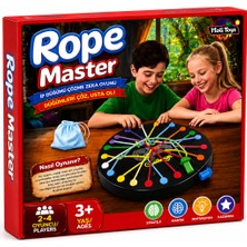 Moli Toys Rope Master Ip Düğümü Çözme Zeka Oyunu – 2-4 Oyunculu Eğitici Aile ve Çocuk Masa Oyunu 3+ Yaş