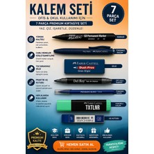 Anı Ofis Kırtasiye Kalem Seti | Uçlu Kalem, Marker, Silgi, Fosforlu Kalem, Uç Kutusu, Tükenmez –ofis ve Okul Kullanımı