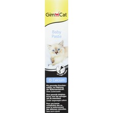 Gimcat Paste Yavru Kediler İçin Vitamin Macunu 50 gr Kalsiyum İçeren Sağlıklı Besin Takviyesi 4002064406046
