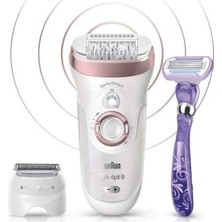 Braun Silk Epil 9 9870 Sensosmart Islak Kuru Kablosuz Epilasyon Cihazı