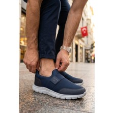 Fort 2023 Anatomik Rahat Esnek Bağcıksız Erkek Sneaker Ayakkabı