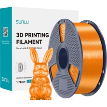 Sunlu Turuncu Silk Pla+ Filament - 1.75MM - 1 kg