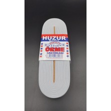 Mayf Beyaz - 2.5cm Paça Lastik Geniş 10MT. (5332)