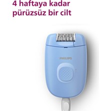 Empressco 2000 Serisi Bacak Epilasyon Aleti, Kablolu ve Yıkanabilir, Mavi