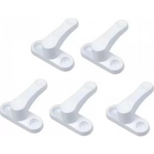 Mudanis 5 Adet Kırılmaz Metal Pimapen Pencere Emniyet Çocuk Kilidi