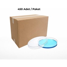 Labbakkal Petri Kabı 90x15 mm – Steril Aseptik PS Petri Kutusu 450 Adet