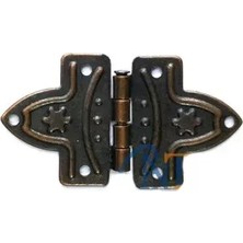 Mudanis Yonca Menteşe - Küçük 18X31 Mm, Antik, 1 Adet