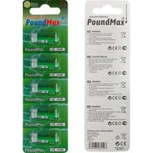 PoundMax 5 Adet 910A (Lr1) 1.5V Alkalin Pil