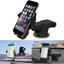 Mayf Long Neck One Touch Car Mount Araç Içi Telefonu Tutucu (5332)