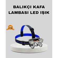 Miyango Outdoor ve Gece Balıkçılığı Için LED Kafa Lambası – USB Şarjlı 60° Aya - ETC2804-8249