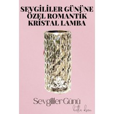 Miyango Sevgililer Gününe Özel Romantik Kristal Gece Lambası Sevgiliye Hediye - ETC3015-3079