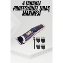 Miyango Tıraş Makinesi 4 Başlıklı Paslanmaz Çelik Bıçaklı Tüm Saç Tiplerine Uygun - ETC2112-6057