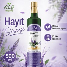 Alg Natural Hayıt Sirkesi 500 ml Cam Şişe Doğal Fermentasyon