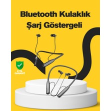Miyango Y12 Bluetooth Boyun Bantlı Kulaklık – 100 Saat Pil Bluetooth 5.3 Dokunmatik Kont - ETC9128-2722
