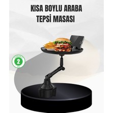 Miyango Universal Araç Içi Bardaklık Tepsisi 9 Inç Yemek Alanı ve Telefon Standlı - ETC5812-2908