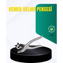 Miyango Metal Gövdeli Ayarlanabilir Deri Delme Pensesi 2.5–5 mm Delik Açma Aracı - ETC4898-8899