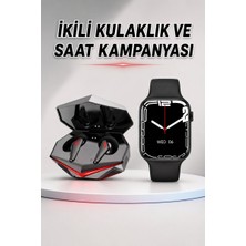 Miyango Ikili Set Dev Kampanya Ucuz Kulaklık Ucuz Akıllı Saat Gürültü Önleyici Uzun  - ETC8611-4830