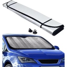 Miyango Isı ve Uv Koruyucu Oto Ön Cam Güneşlik Dacia Duster Peugeot 3008 Skoda Superb Ni - ETC6249-8467