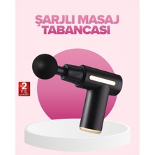 Miyango Profesyonel Masaj Tabancası 6 Kademeli Derin Kas Terapisi 4 Başlıklı Şarjlı Se - ETC1803-6580