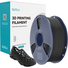 Sunlu Siyah Tpu 95A Esnek Filament - 1.75MM - 1 kg