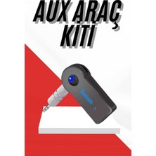 Miyango Tüm Cihazlara Uyumlu Bluetooth Aux Araç Kiti Siyah - ETC7599-2447