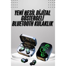 Miyango 2025 Model Bluetooth Kulaklık Telefon Şarj Edebilen Çağrı Cevaplama Dijital Gö - ETC6097-9112