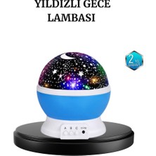 Miyango Renkli LED Gece Lambası 6 Işık Modlu Çocuk Odası Atmosfer Aydınlatma - ETC2423-5435