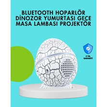 Miyango Dinozor Yumurtası Tasarımlı Gece Lambası – Müzik ve Işık Senkronizasyonlu - ETC2740-3553