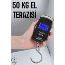 Miyango 50 kg El Kantarı Ağırlık Ölçer Dijital Ekranlı Kancalı Portatif - ETC5941-2898