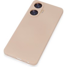 Semel Realme C55 Kılıf Nano Içi Kadife Silikon - Pudra