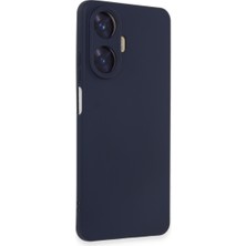 Semel Realme C55 Kılıf Nano Içi Kadife Silikon - Mor