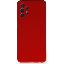 Semel Galaxy A52 Kılıf Nano Içi Kadife Silikon - Kırmızı