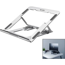 Mayf Gümüş 6 Açılı Katlanabilir Laptop Stand Alüminyum (5332)