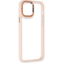 Semel iPhone 12 Pro Max Kılıf Dora Kapak - Pudra