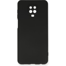 Semel Redmi Note 9 Pro Kılıf Nano Içi Kadife Silikon - Siyah