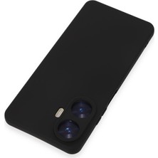 Semel Realme C55 Kılıf Nano Içi Kadife Silikon - Siyah