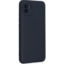 Semel Galaxy A03 Kılıf Nano Içi Kadife Silikon - Lacivert