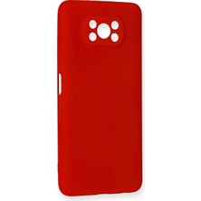 Semel Pocophone X3 Kılıf Nano Içi Kadife Silikon - Kırmızı