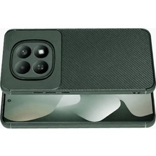 Semel Redmi Note 15 Pro Plus 5g Auto Focus Karbon Kapak - Koyu Yeşil