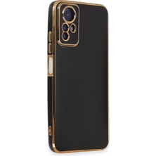 Semel Redmi Note 12S Kılıf Volet Silikon - Siyah